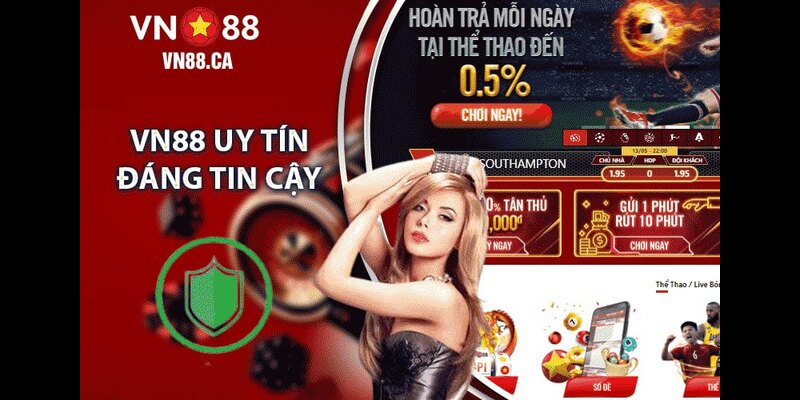 VN88 nhà cái uy tín hàng đầu Châu Lục 